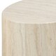 image 5 of Mice Oval Coffee Table Set in Light Oak