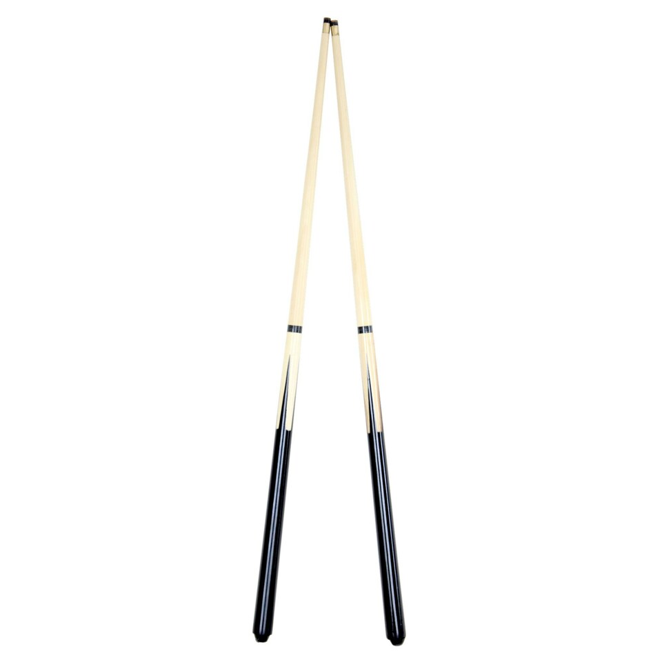 image 1 of Oypla 2x Small 36" Pool / Snooker Cues with Spare Tips