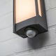 image 4 of CGC MARLA Dark Grey Rectangular Motion Sensor LED Wall Light Grey