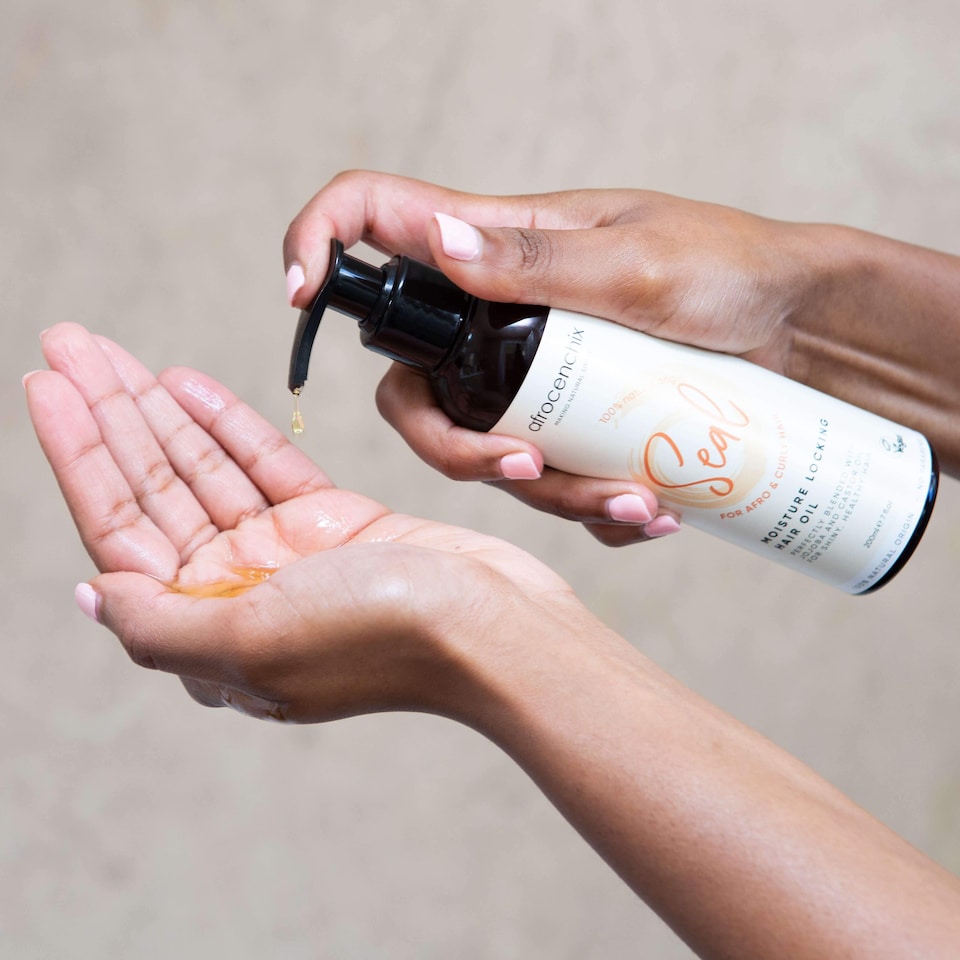 image 1 of Seal - Natural Hair Oil for Afro Hair  - Travel 60ml | White | 60ml