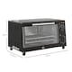 image 7 of HOMCOM Mini Oven 9L Countertop Toaster Oven with Timer Control 750W Black