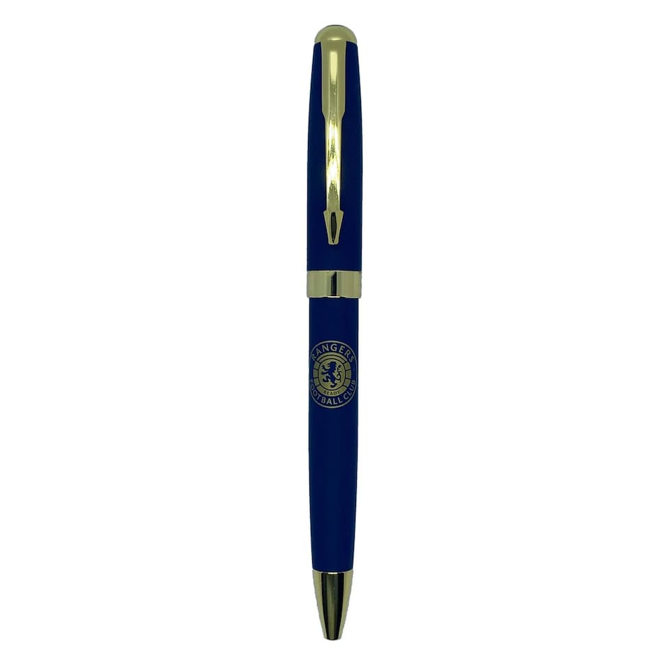 image 1 of Rangers FC Ballpoint Pen - Blue/Gold - One Size