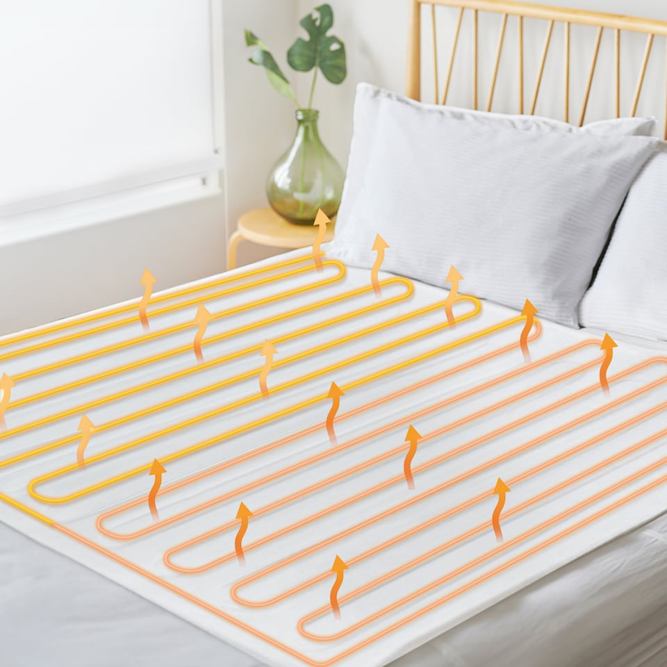 image 1 of Dual Control Electric Blanket - King Size