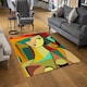 image 2 of abstract portrait (Rug) Multi | XL