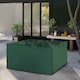 image 2 of Outsunny UV Rain Protective Cover For Garden Patio Wicker Rattan Green | 135cm x 135cm x 75cm