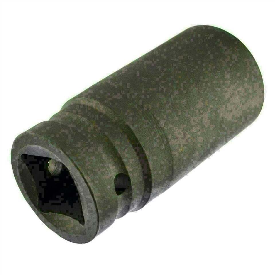 image 1 of 27mm Metric 3/4 Drive Double Deep Impact Socket 6 Sided Single Hex Thick Walled