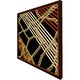 image 1 of Chains & stripes (Picutre Frame) Brown | S