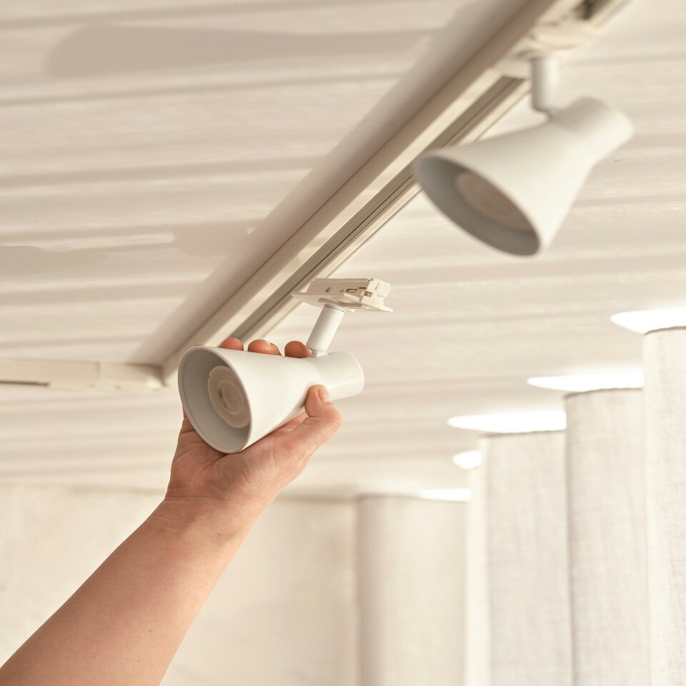 image 1 of Eik Link Spot | Track Light | White White | White