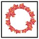 image 1 of Autumn reath (Picture Frame) Black | XS