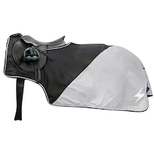 Hy Silva Flash Waterproof Horse Exercise Sheet - Black/Silver - 5´