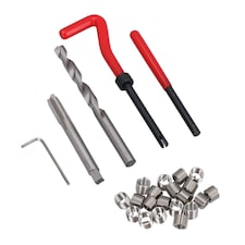 M8 x 1.25mm Thread Tap Repair Cutter kit helicoil 15pc set damaged thread AN063
