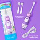 image 3 of Brush Baby WildOnes Hippo Kids Electric Rechargeable Toothbrush