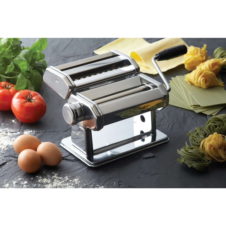 image 1 of KitchenCraft Pasta Machine Silver Stainless Steel