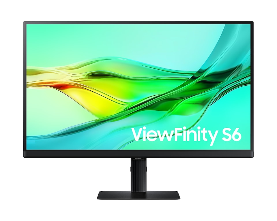 image 1 of Samsung ViewFinity S6 LS27D600UAUXXU 27" IPS Quad HD USB-C Height adjustable Monitor