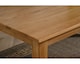 image 6 of Oslo 180 x 90 cm Large Oak Dining Table and 8 Lola Fabric Chairs | Brown | Beige