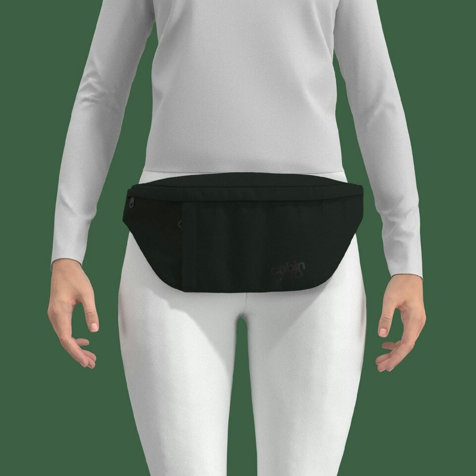 image 1 of Bum Bag 2L Black Sand Black