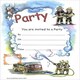 image 4 of Firemen Party Invitations - 20 Sheets & Envelopes