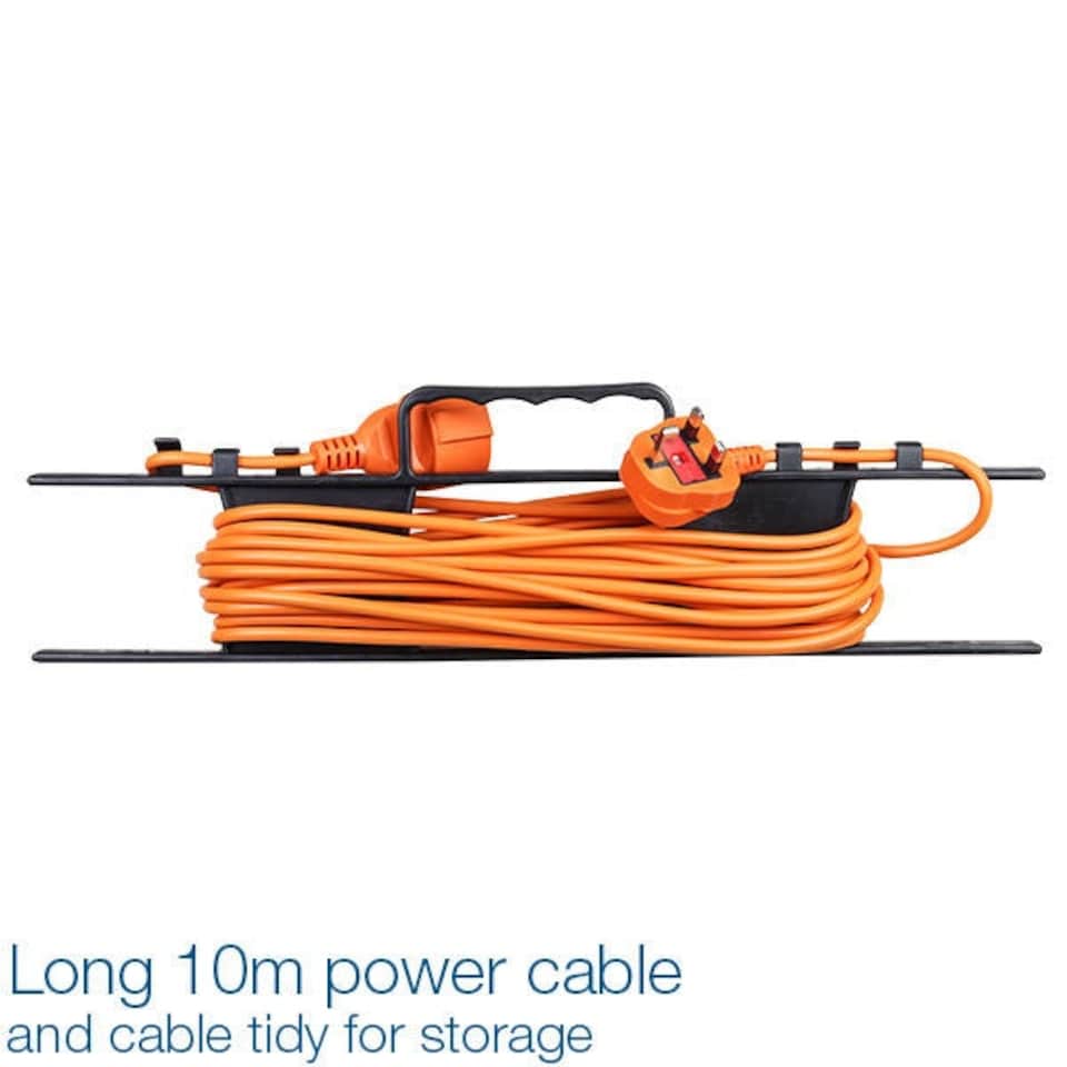image 1 of Hyundai 600W 2-in-1 Electric Grass Trimmer and Lawn Edger 30cm | HYTR600E
