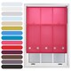image 1 of FURNISHED Roller Blinds Daylight Square Eyelet Light Filtering Easy Fit Trimmable Window Shade | Pink | Fuchsia