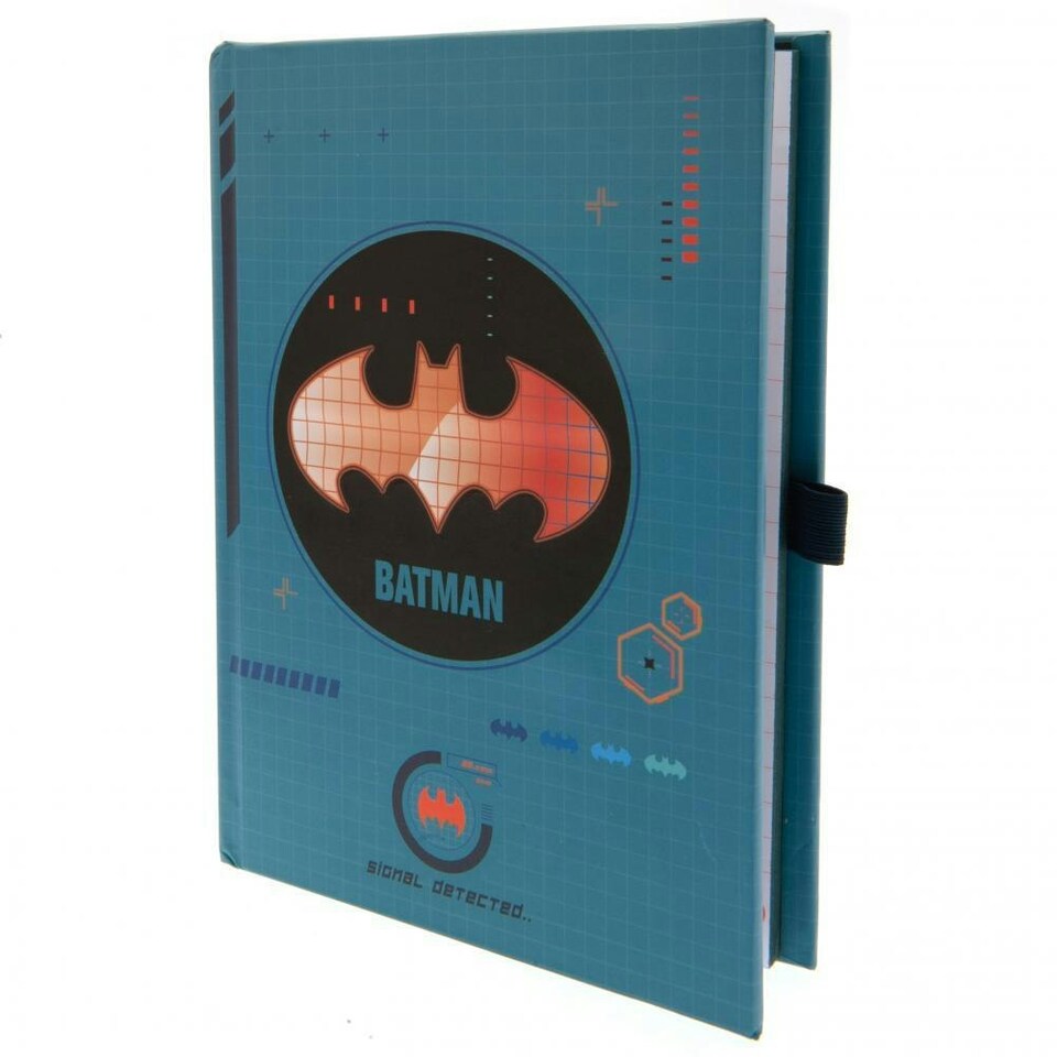 image 1 of Batman Bat Tech Notebook - Blue/Black - One Size