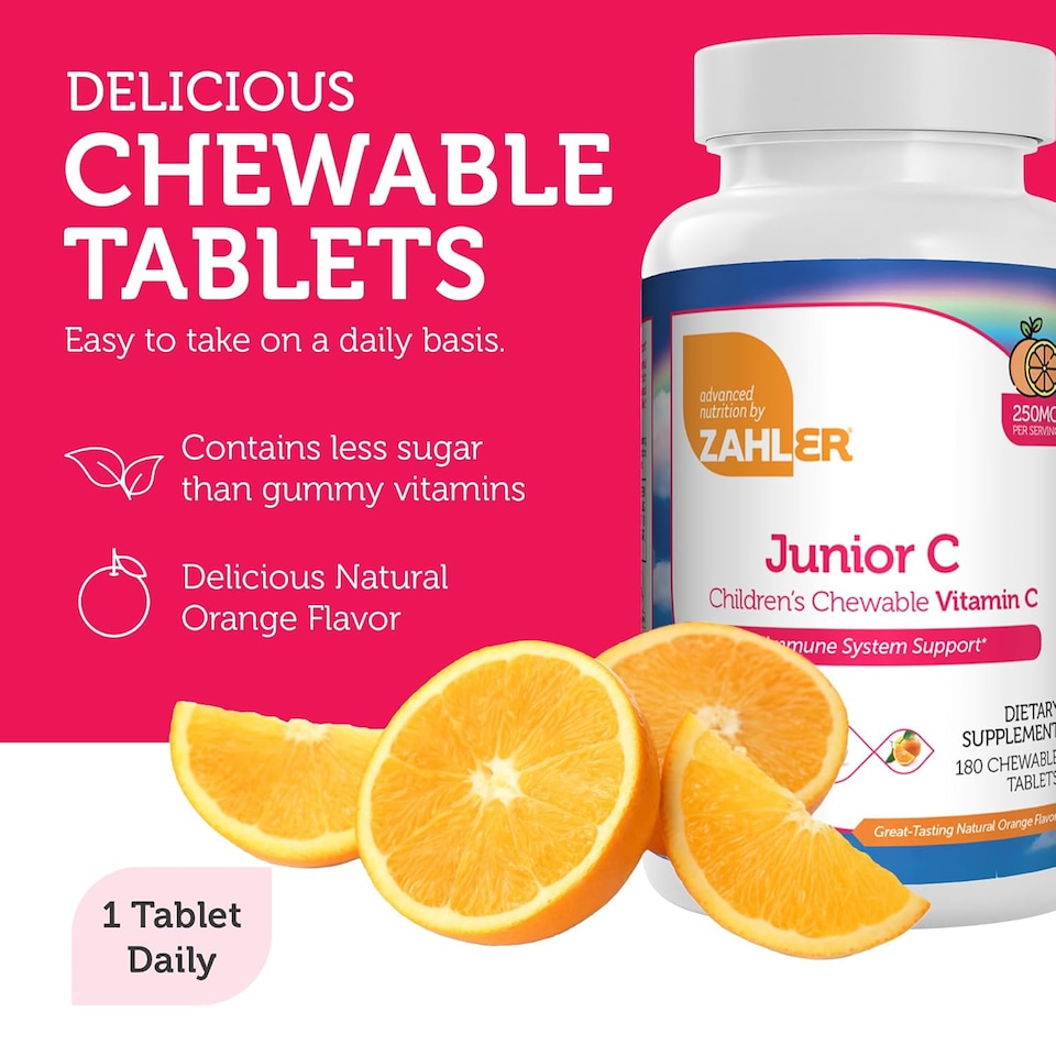 image 1 of Junior C, Antioxidant and Immune Booster, 180c