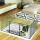 image 3 of Bettacare Extra Tall Pet Pen, 118cm x 144cm, Black, 105cm High, Dog Pen for Pets, Dogs and Puppies, Easy Installation Black