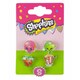 image 2 of Shopkins Girls Series 1 Ring Set (Pack of 5) - Multicoloured - One Size