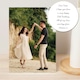 image 6 of Personalised Photo Upload Card - Cursive Font