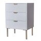 image 1 of Chest of Drawer - Wood - L30 x W40 x H75 cm - White
