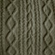 image 6 of OHS Ultra Soft Cable Knit Sherpa Fleece Duvet Set Green | Woodland Green | King