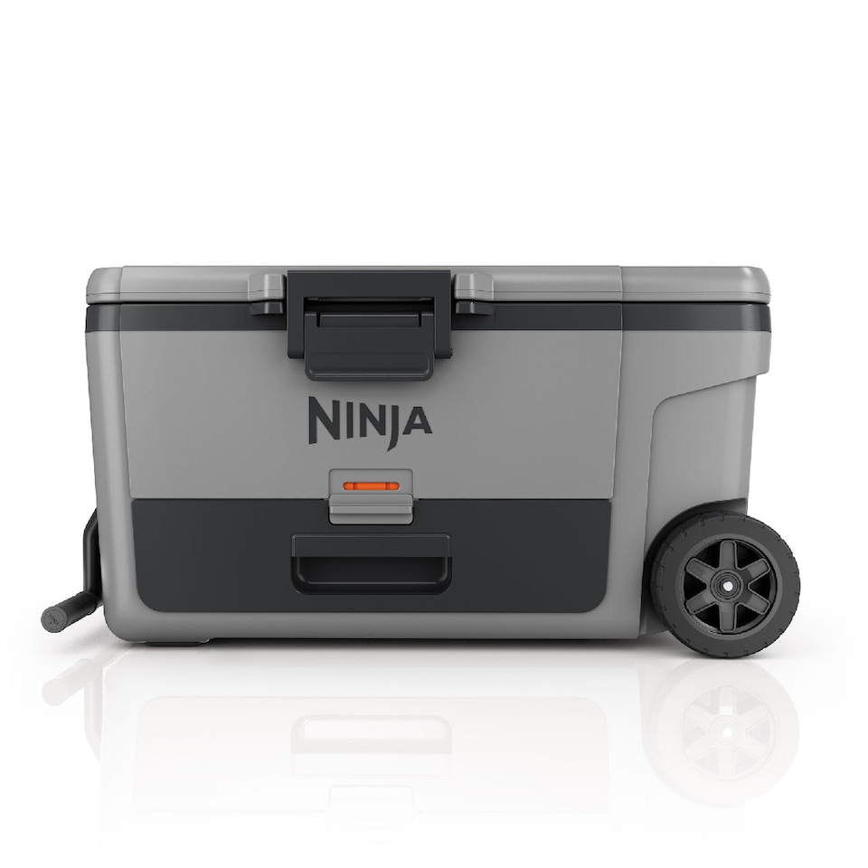 image 1 of Ninja FrostVault 65QT/61L Wheeled Cooler with Dry Zone, Slate Grey FB265EUUKGY