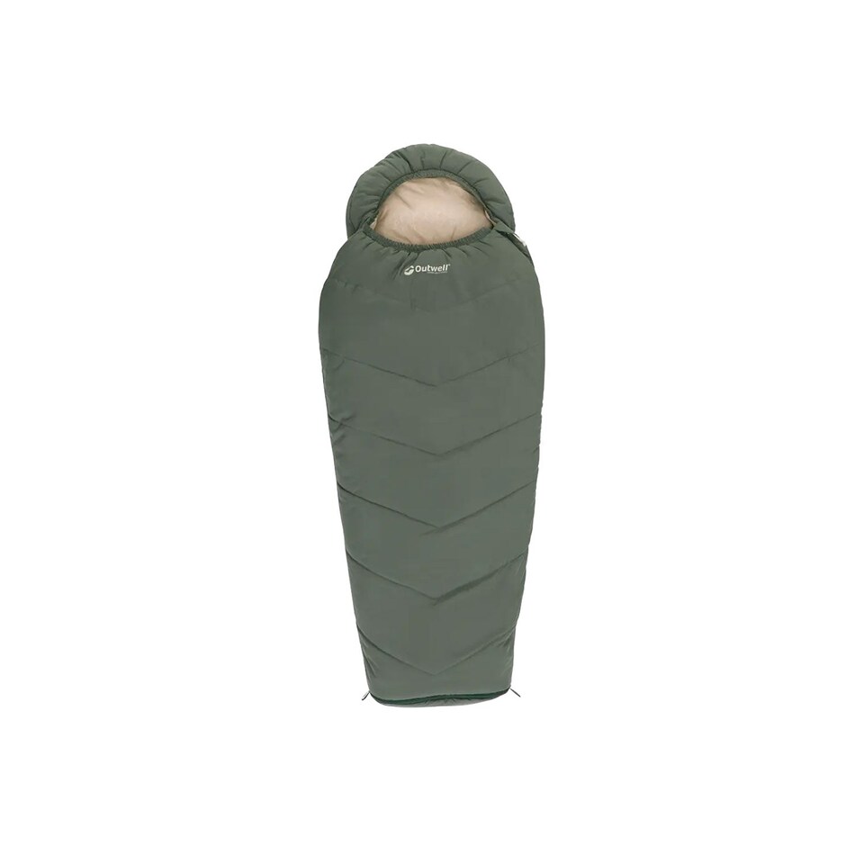 Outwell Convertible Junior Sleeping Bag - Dusty Green