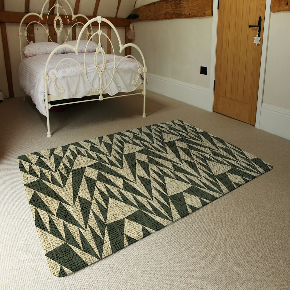 image 1 of Geo Pattern (Rug) Multi | Small: 60x110cm