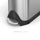 image 6 of Simplehuman 40L Slim Butterfly Recycling Kitchen Pedal Bin, Brushed Stainless Steel
