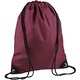 image 1 of Bagbase Premium Gymsac Water Resistant Bag (11 Litres) - Burgundy - One Size Purple | One Size