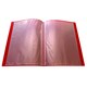 image 3 of A4 Red Flexible Cover 10 Pocket Display Book