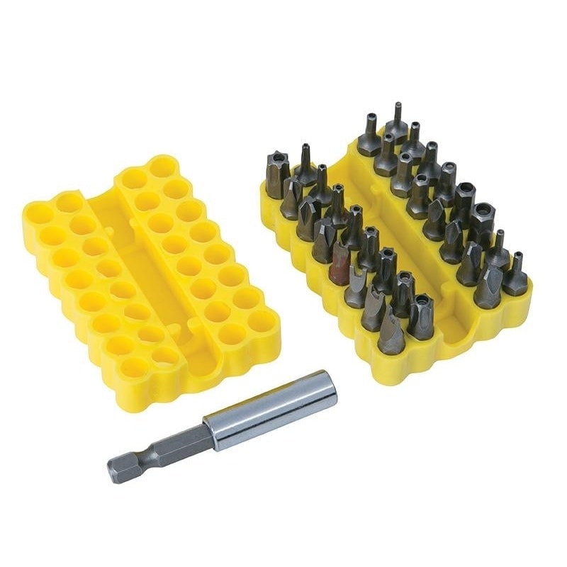Bluespot Tools Security Bit Set, 33 Piece - Multi Colour - One Size