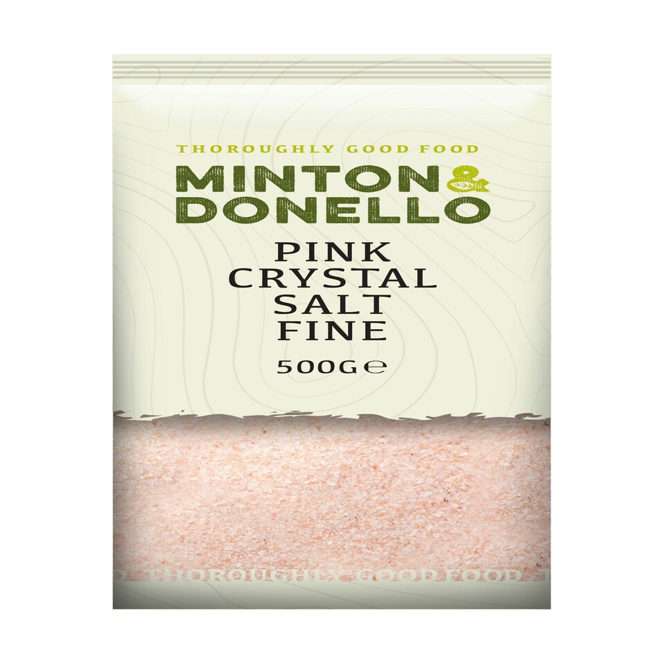 image 1 of Minton & Donello Pink Fine Crystal Salt 6 x 500g