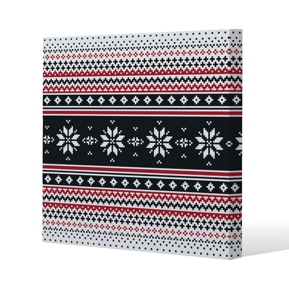 Abstract christmas (canvas) 90 x 90 x 4cm