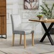 image 4 of Maiolo Velvet Dining Chairs - Set of 2