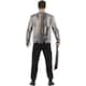 image 4 of Friday The 13th Mens Jason Voorhees Costume - Black/White/Grey - M M
