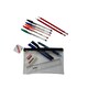 image 1 of Stationery Filled Black Zip 8x5" Pencil Case