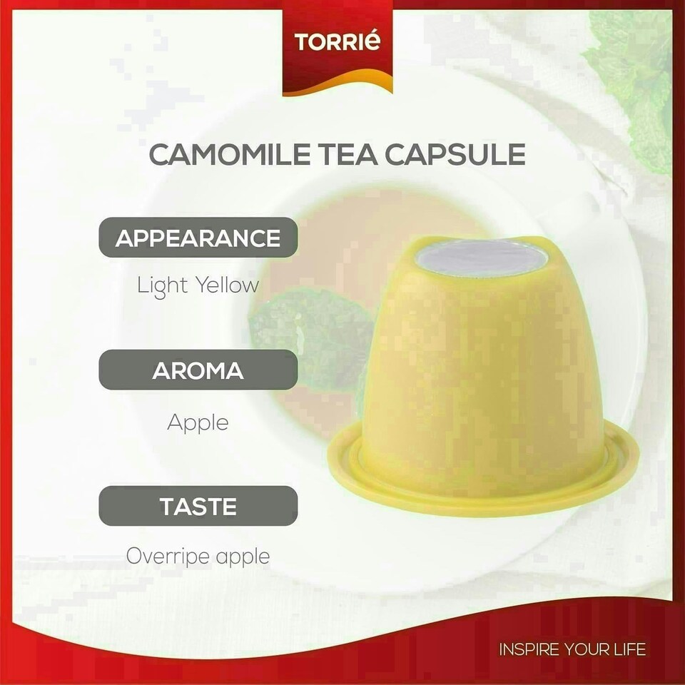 image 1 of Camomile Tea Nespresso ® Compatible Coffee Machine Capsules (120 Pods)