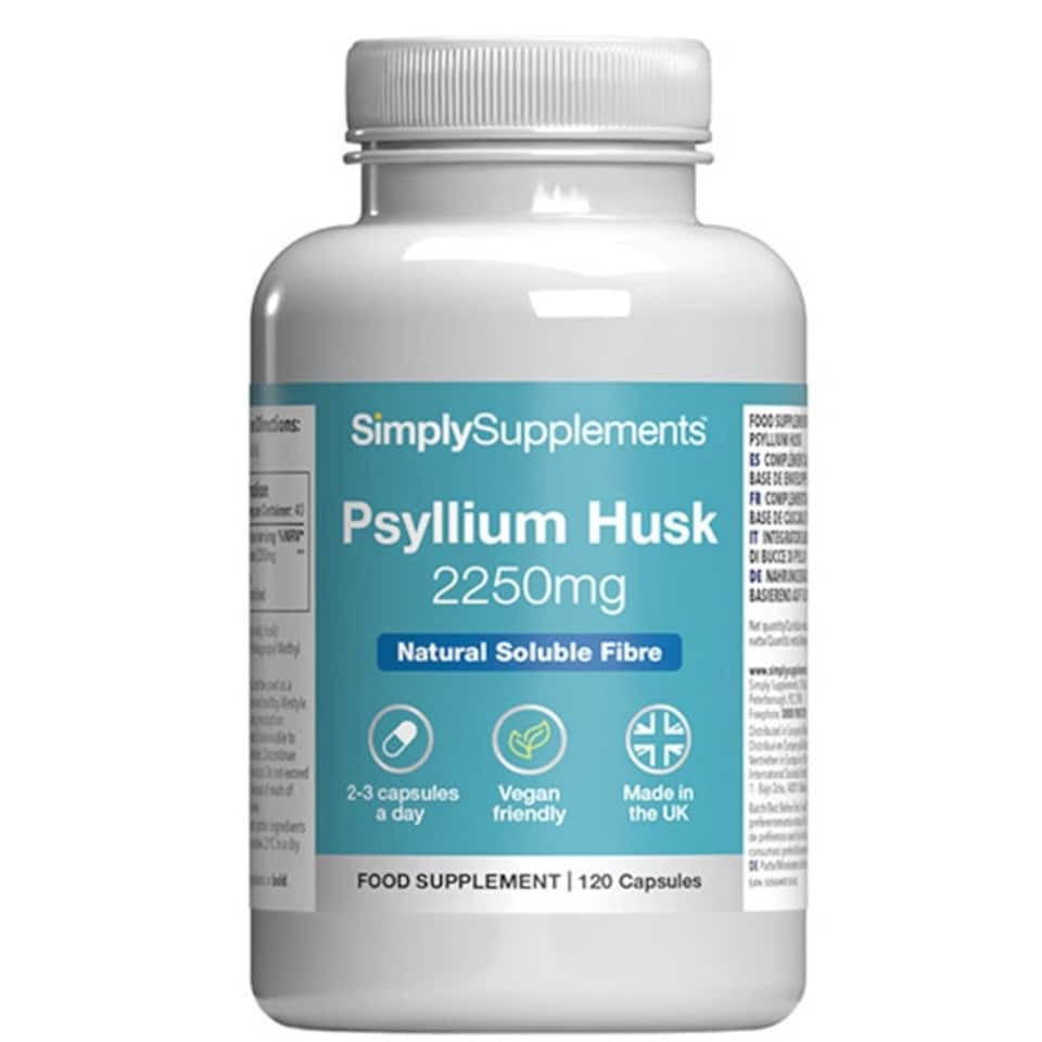 image 1 of Psyllium Husk 2250mg - 120 Capsules