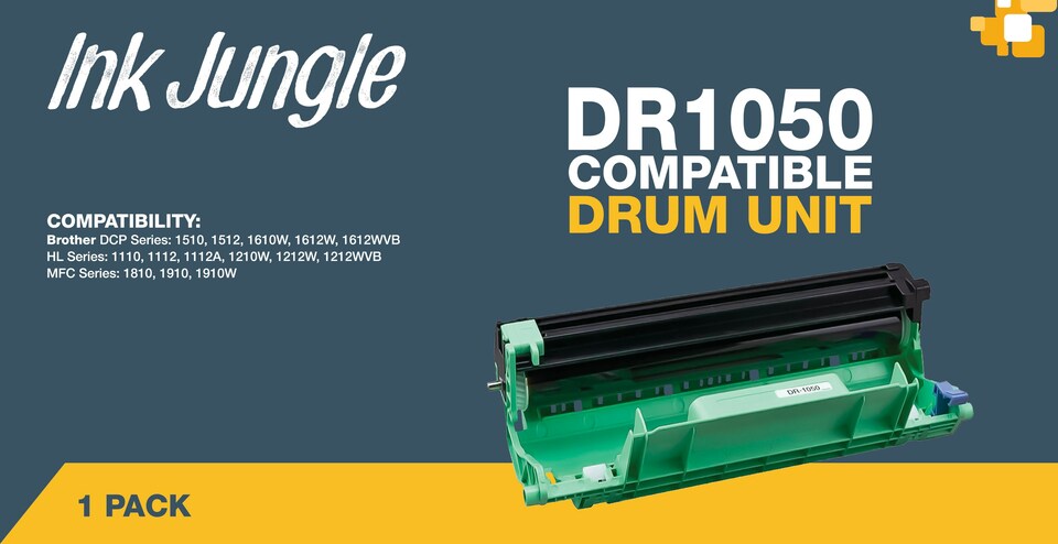 image 1 of Compatitble Brother DR1050 Drum Unit Black