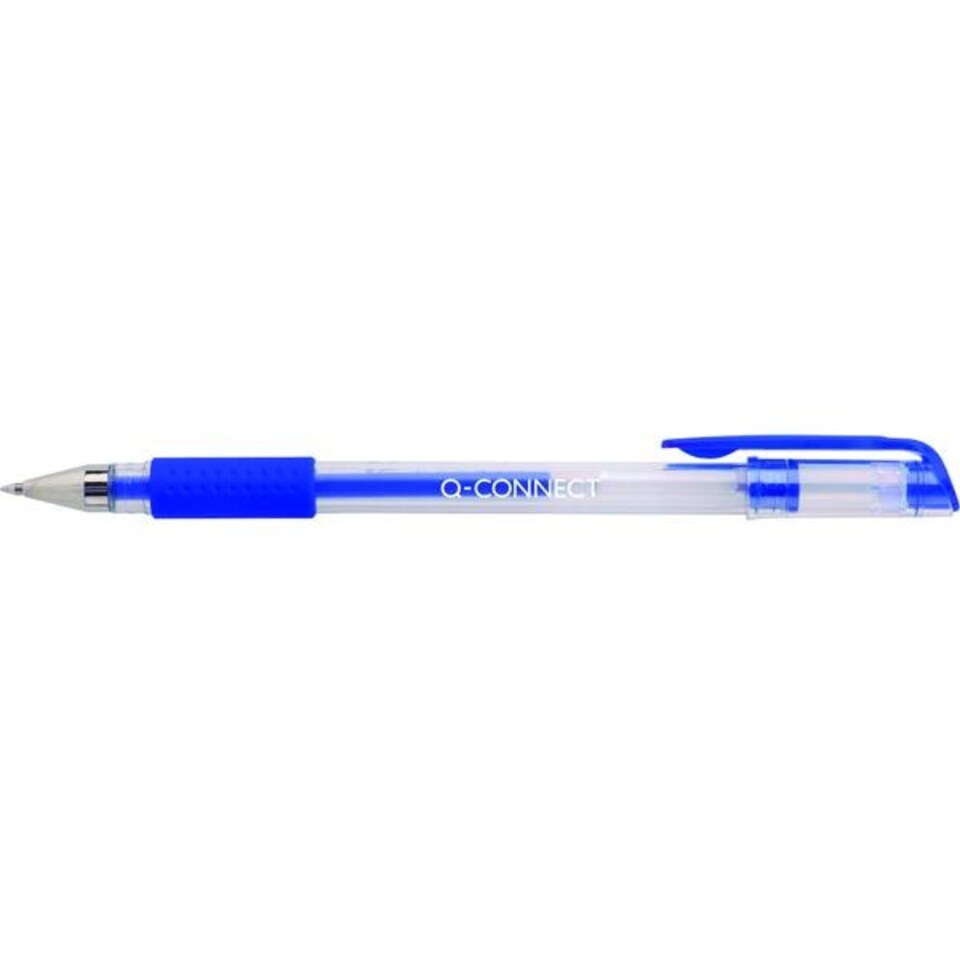 Q-Connect Gel Rollerball Pen Medium Blue (Pack of 10)
