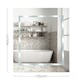 image 7 of ValueLights Mirror IP44 Bathroom Battery Integrated Cool White Light | Silver