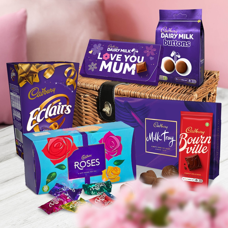 image 1 of Cadbury Mother's Day Chocolate Basket
