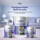 image 10 of HQC Matt Emulsion Paint - Matt Finish for Interior Walls & Ceilings - Classic Grey - 10L