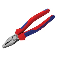 Knipex 03 02 Series Combination Pliers, Multi-component Grip - Multi Colour - 200mm